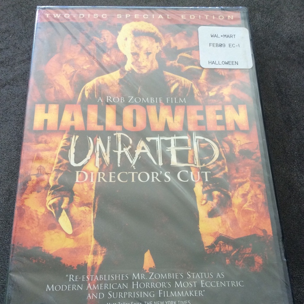 Halloween Unrated DVD unopened